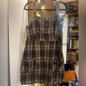 American Eagle Outfitters plaid dress